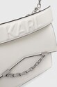 Karl Lagerfeld torebka skórzana biały 225W3081