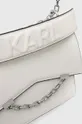 білий Шкіряна сумочка Karl Lagerfeld