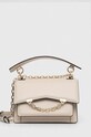 Шкіряна сумочка Karl Lagerfeld бежевий 225W3081