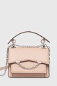 Karl Lagerfeld poseta de piele uni roz 225W3081