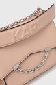 Accesorii Karl Lagerfeld poseta de piele 225W3081 roz