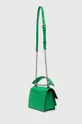 Δερμάτινη τσάντα Karl Lagerfeld πράσινο