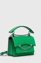 Doplňky Kožená kabelka Karl Lagerfeld 225W3081 zelená