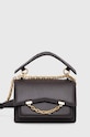 Кожена чанта Karl Lagerfeld гладка кожа кафяв 225W3081