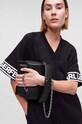 Karl Lagerfeld poseta de piele 225W3081