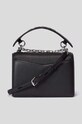 Karl Lagerfeld poseta de piele 225W3081 negru
