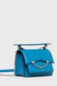 Accesorii Karl Lagerfeld poseta de piele 225W3081 albastru