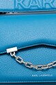 Karl Lagerfeld poseta de piele albastru 225W3081