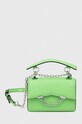 Karl Lagerfeld poseta de piele uni verde 225W3082