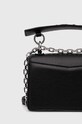 Akcesoria Karl Lagerfeld torebka skórzana 225W3082 czarny