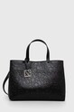Kabelka Armani Exchange jednofarebný čierna 942646.CC793.NOS