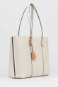 Tory Burch borsa a mano in pelle beige