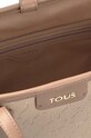 Akcesoria Tous torebka Script 2001580947 beżowy
