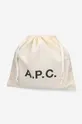 A.P.C. bőr táska Sac Demi-lune 100% természetes bőr