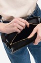 Kožená kabelka A.P.C. Sac Demi-lune PXBJQ.F61048