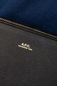 A.P.C. borsa a mano in pelle Sac Sarah PXBJQ-F61404 BLACK PXBJQ.F61404