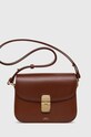 A.P.C. poșetă de piele Sac Grace Small uni maro PXBMW.F61413