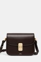 A.P.C. poseta de piele Sac Grace Small maro PXBMW.F61413