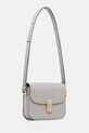A.P.C. torebka skórzana Sac Grace Small PXBMW.F61413 szary SS26