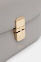 A.P.C. torebka skórzana Sac Grace Small szary PXBMW.F61413