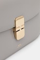 A.P.C. torebka skórzana Sac Grace Small szary PXBMW.F61413