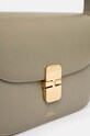Кожаная сумочка A.P.C. Sac Grace Small PXBMW.F61413 зелёный