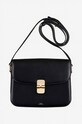 A.P.C. borsa a mano in pelle Sac Grace Small semplice nero PXBMW.F61413