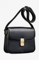 black A.P.C. leather handbag Sac Grace Small