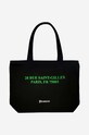 Accessories PLEASURES cotton handbag Blood Tote P23SP074 black