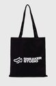 Хлопковая сумка SneakerStudio печать чёрный TORBA.BAW.sneakerstudio