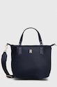 Torbica Tommy Hilfiger Tekstil mornarsko modra AW0AW15640.NOS
