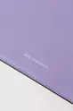 фіолетовий Шкіряна сумочка Karl Lagerfeld