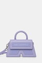 Сумочка Karl Lagerfeld лицьова шкіра фіолетовий 240W3190