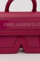 Kabelka Karl Lagerfeld 240W3190 ružová