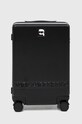 Чемодан Karl Lagerfeld 52x33x22 см синтетический чёрный 240W3072