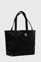 Karl Lagerfeld torebka bawełniana 240W3893 czarny AA00