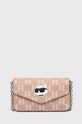 Чанта Karl Lagerfeld изкуствен розов 240W3237
