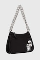 Karl Lagerfeld torebka nie mieści A4 czarny 240W3077