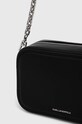 Accesorii Karl Lagerfeld poseta de piele 240W3085 negru