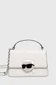 bijela Kožna torba Karl Lagerfeld Ženski