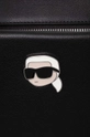 nero Karl Lagerfeld borsa a mano in pelle