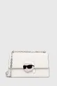 bijela Kožna torba Karl Lagerfeld Ženski