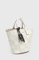Шкіряна сумочка Karl Lagerfeld білий
