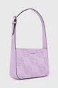 Karl Lagerfeld bőr táska lila