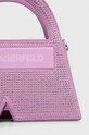 Karl Lagerfeld geanta de mana din piele intoarsa roz 241W3026