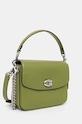 Δερμάτινη τσάντα Coach Cassie 19 CV437 πράσινο AA00