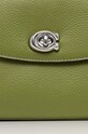 Δερμάτινη τσάντα Coach Cassie 19 πράσινο CV437