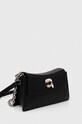 Accesorii Karl Lagerfeld poseta de piele 245W3053 negru