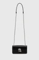 Δερμάτινη τσάντα Karl Lagerfeld Κύριο υλικό: 100% Δέρμα βοοειδών Φόδρα: 100% Ανακυκλωμένος πολυεστέρας