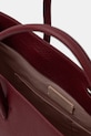 Coccinelle poșetă de piele COCCINELLEMYRTHA MAXI LOG burgundia E1.QBB.18.02.01